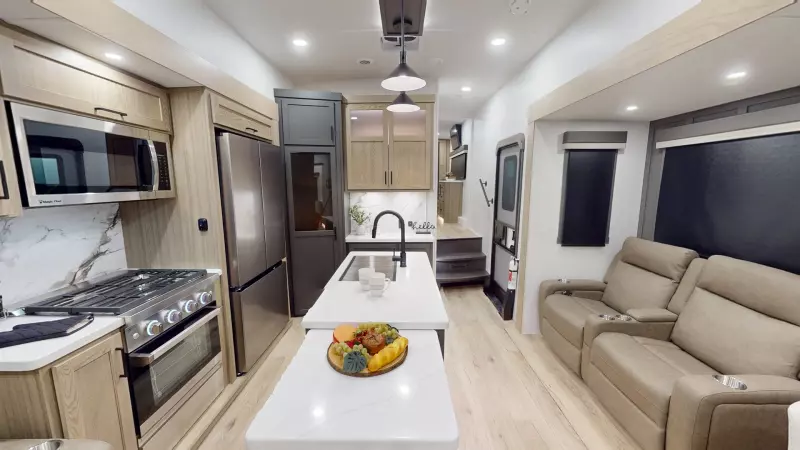 Flagstaff Classic Fifth Wheels Main Room