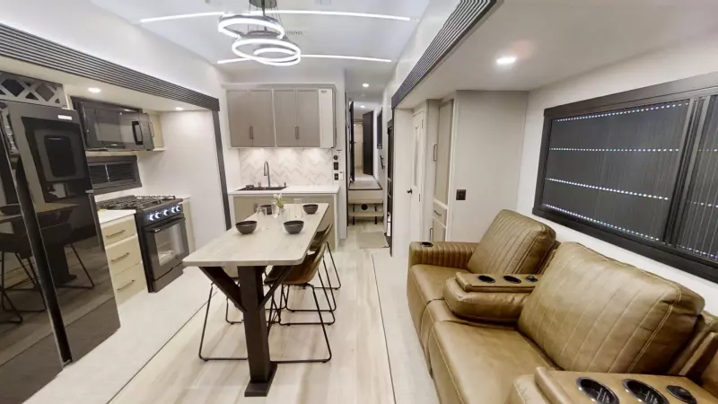 Hemisphere Fifth Wheels Main Room
