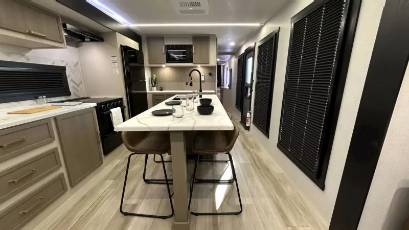Hemisphere Travel Trailers Main Room